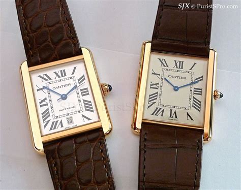 cartier tank louis vs solo.